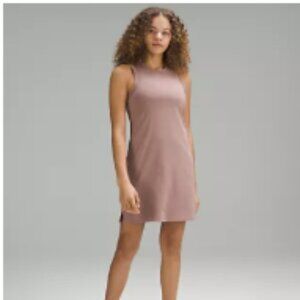 LULULEMON classic-fit cotton blend dress